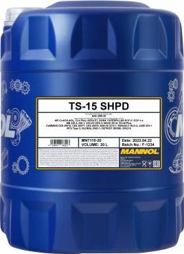SCT-MANNOL MN7115 - Ulei de motor aaoparts.ro