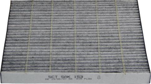 SCT-MANNOL SAK 153 - Filtru, aer habitaclu aaoparts.ro