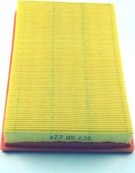 SCT-MANNOL SB 224 - Filtru aer aaoparts.ro