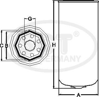 Wilmink Group WG1214804 - Filtru combustibil aaoparts.ro