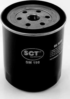 SCT-MANNOL SM 198 - Filtru ulei aaoparts.ro