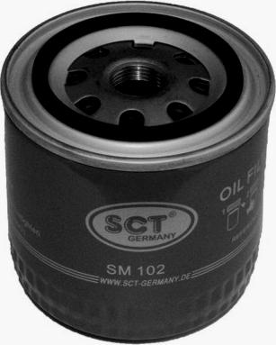 SCT-MANNOL SM 102 - Filtru ulei aaoparts.ro