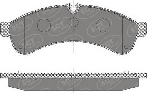 SCT-MANNOL SP 463 PR - Set placute frana,frana disc aaoparts.ro