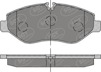 Akebono AN-4490KE - Set placute frana,frana disc aaoparts.ro