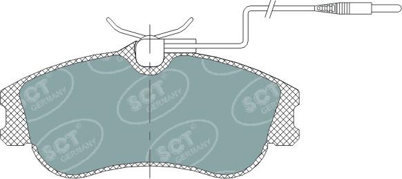 SCT-MANNOL SP 313 PR - Set placute frana,frana disc aaoparts.ro