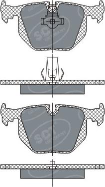 GMC 2148703 - Set placute frana,frana disc aaoparts.ro