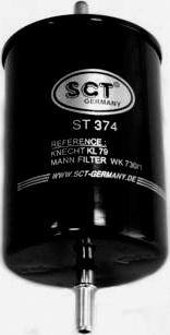 SCT-MANNOL ST 374 - Filtru combustibil aaoparts.ro