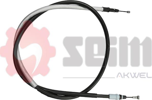 Seim 555383 - Cablu, frana de parcare aaoparts.ro