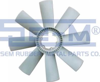 Sem Lastik 12145 - Paleta ventilator, racire motor aaoparts.ro