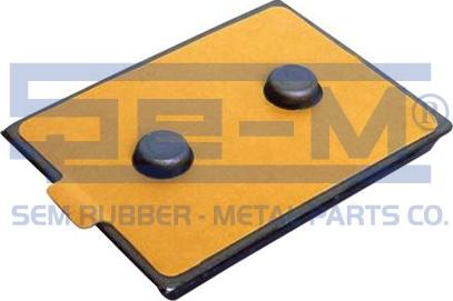 Sem Lastik 7899 - Placa frictiune, arc parabolic aaoparts.ro