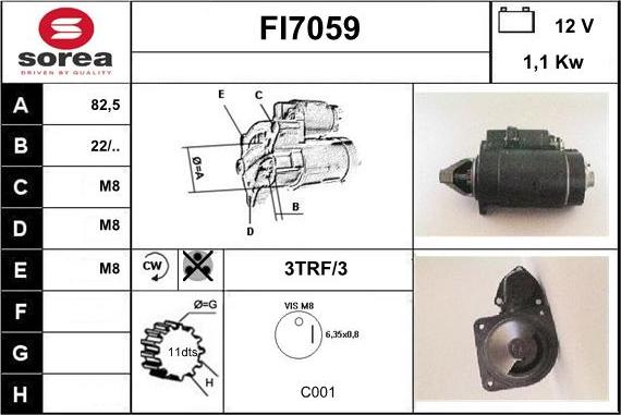 Sera FI7059 - Starter aaoparts.ro