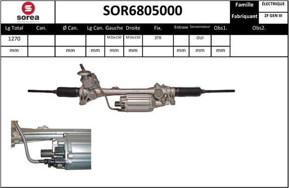 Sera SOR6805000 - Caseta directie aaoparts.ro