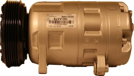 Sercore 16CA578 - Compresor, climatizare aaoparts.ro