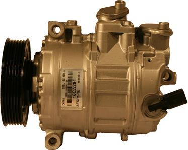 Sercore 16CA281 - Compresor, climatizare aaoparts.ro