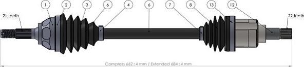 Sercore 221909 - Planetara aaoparts.ro