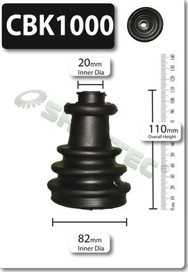 Shaftec CBK1000 - Burduf cauciuc, articulatie planetara aaoparts.ro
