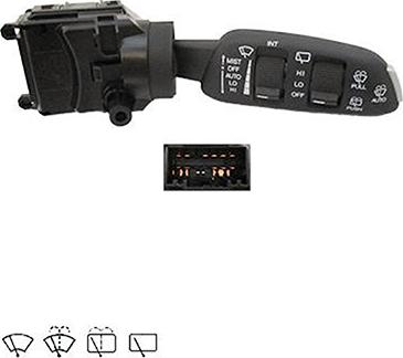 Sidat 430608 - Comutator coloana directie aaoparts.ro