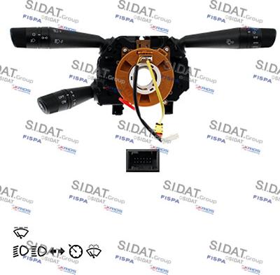 Sidat 431423 - Comutator coloana directie aaoparts.ro