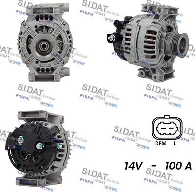 Sidat A12BH0213A2 - Generator / Alternator aaoparts.ro