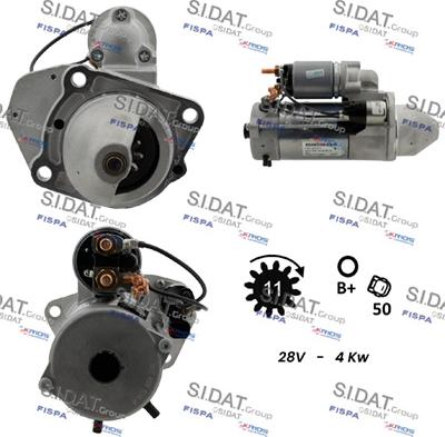 Sidat S24BH0067 - Starter aaoparts.ro
