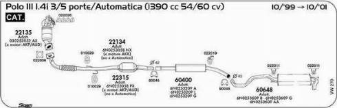 Sigam 90045 - Conector teava, sistem de esapament aaoparts.ro