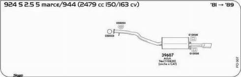 Sigam 010036 - Suport, toba esapament aaoparts.ro