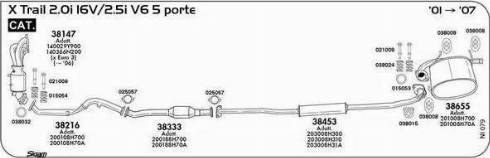 Sigam 025057 - Garnitura, racord evacuare aaoparts.ro
