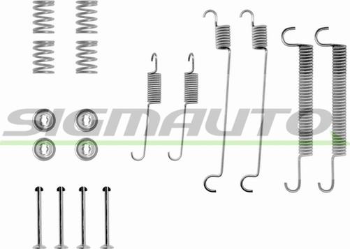 SIGMAUTO SK0547 - Set accesorii, sabot de frana aaoparts.ro