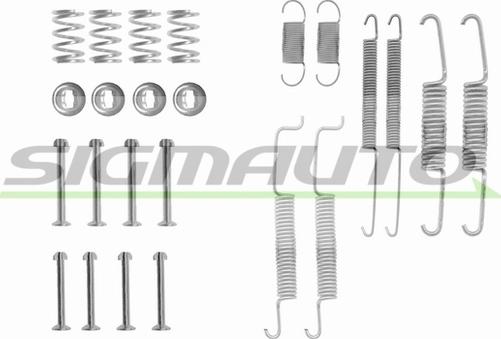 SIGMAUTO SK0569 - Set accesorii, sabot de frana aaoparts.ro