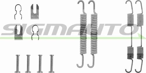 SIGMAUTO SK0666 - Set accesorii, sabot de frana aaoparts.ro