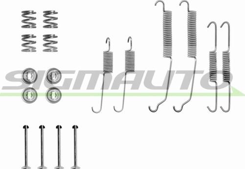 SIGMAUTO SK0618 - Set accesorii, sabot de frana aaoparts.ro