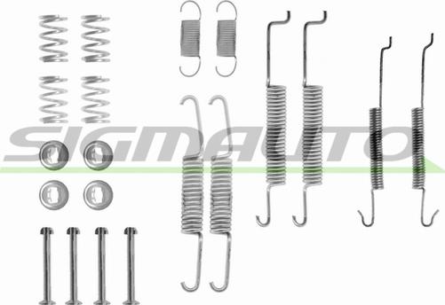 SIGMAUTO SK0680 - Set accesorii, sabot de frana aaoparts.ro