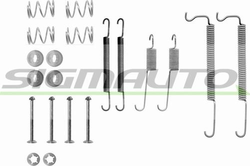 SIGMAUTO SK0629 - Set accesorii, sabot de frana aaoparts.ro