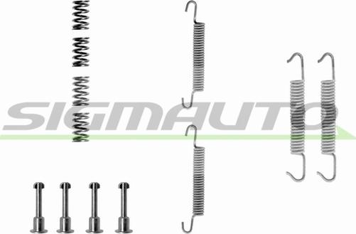 SIGMAUTO SK0621 - Set accesorii, sabot de frana aaoparts.ro