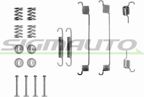 SIGMAUTO SK0672 - Set accesorii, sabot de frana aaoparts.ro