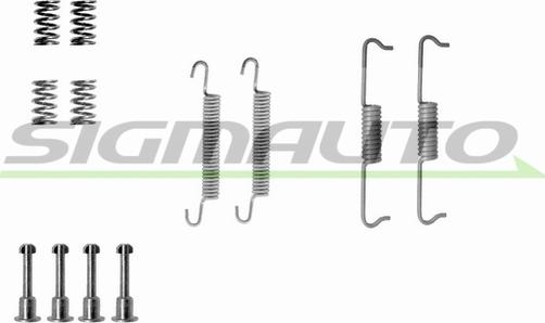 SIGMAUTO SK0841 - Set accesorii, sabot de frana aaoparts.ro