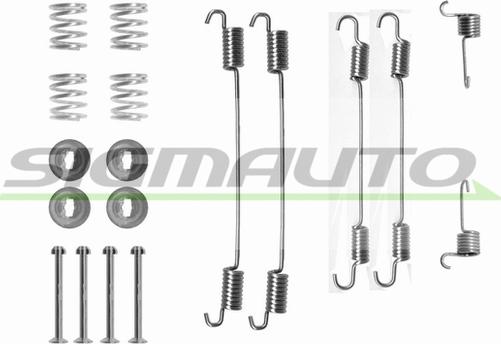 SIGMAUTO SK0750 - Set accesorii, sabot de frana aaoparts.ro
