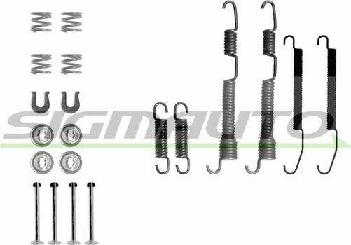 SIGMAUTO SK0761 - Set accesorii, sabot de frana aaoparts.ro