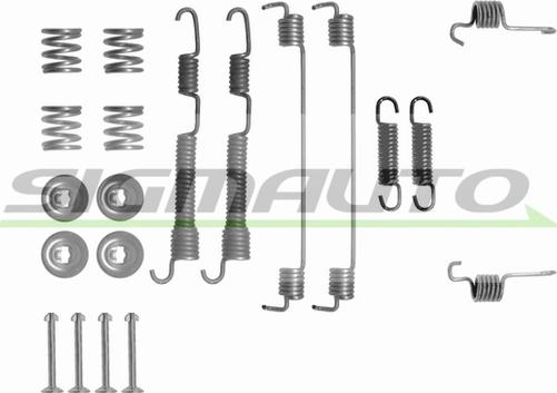 SIGMAUTO SK0785 - Set accesorii, sabot de frana aaoparts.ro