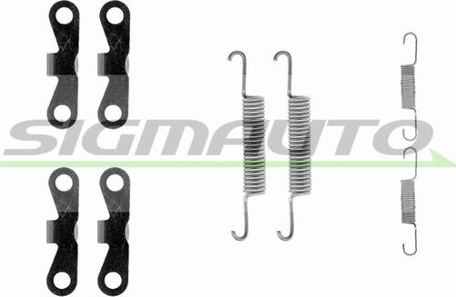 SIGMAUTO SK0720 - Set accesorii, sabot de frana aaoparts.ro