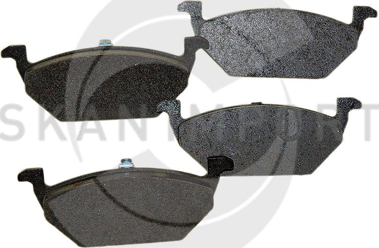 SKANIMPORT BVV 1003 - Set placute frana,frana disc aaoparts.ro