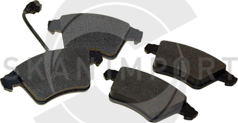 SKANIMPORT BVV 1002 - Set placute frana,frana disc aaoparts.ro
