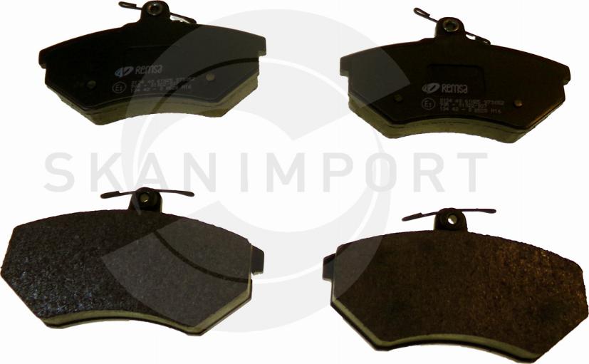 SKANIMPORT BVV 1012 - Set placute frana,frana disc aaoparts.ro