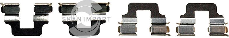 SKANIMPORT MOO 0602 - Set accesorii, placute de frana aaoparts.ro