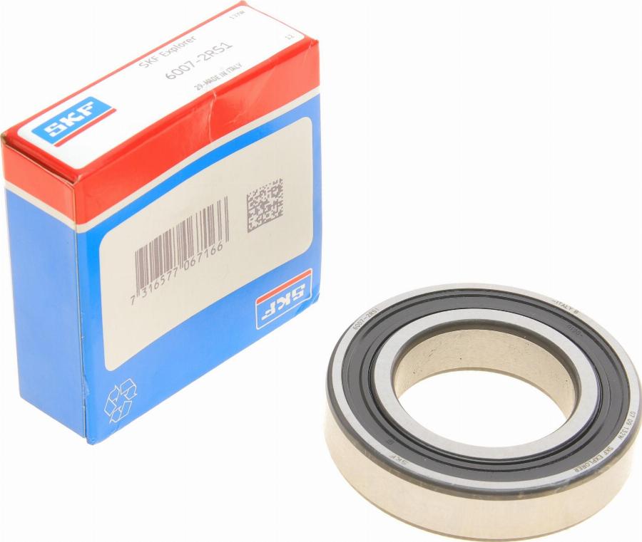 SKF 6007-2RS1 - Lagar intermediar, ax cardanic aaoparts.ro