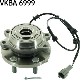 SKF VKBA 6999 - Set rulment roata aaoparts.ro