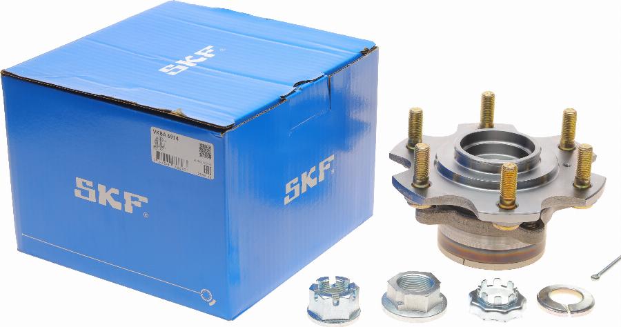 SKF VKBA 6914 - Set rulment roata aaoparts.ro