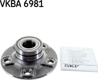 SKF VKBA 6981 - Set rulment roata aaoparts.ro