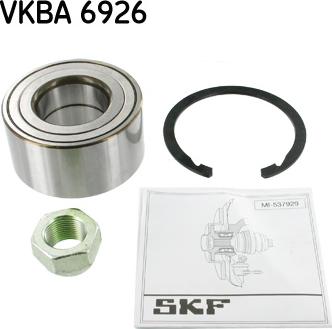 SKF VKBA 6926 - Set rulment roata aaoparts.ro