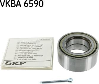 SKF VKBA 6590 - Set rulment roata aaoparts.ro